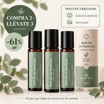 Babyrin™ Roll-On de Aceites Naturales Para La Dentición