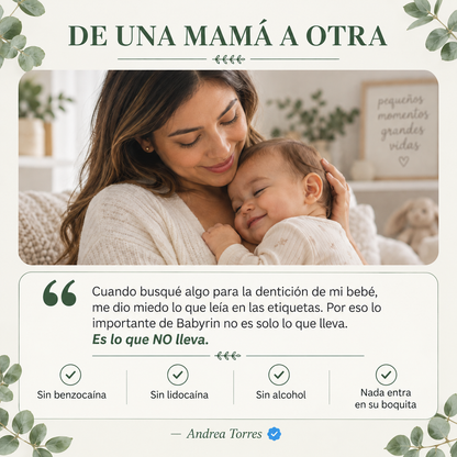 Babyrin™ Roll-On de Aceites Naturales Para La Dentición